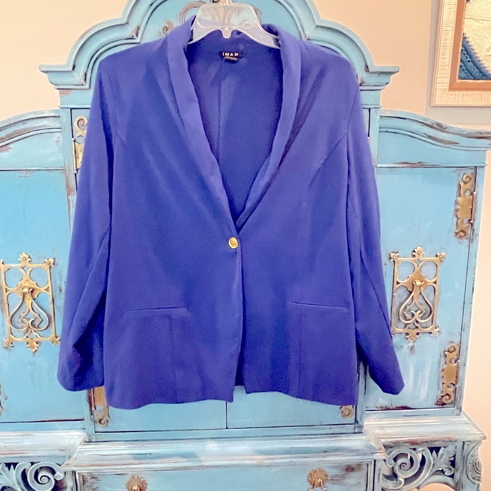 Blue blazer